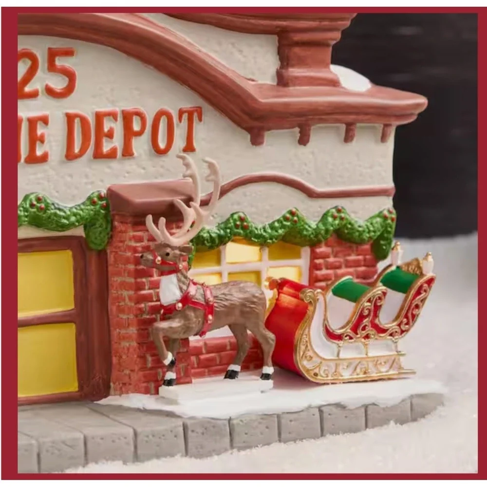 2025 Home Depot Christmas Village House Lighted Accents Home Accents‎ Holiday